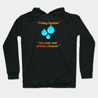 Friday symbol and a positive meaning. Hoodie